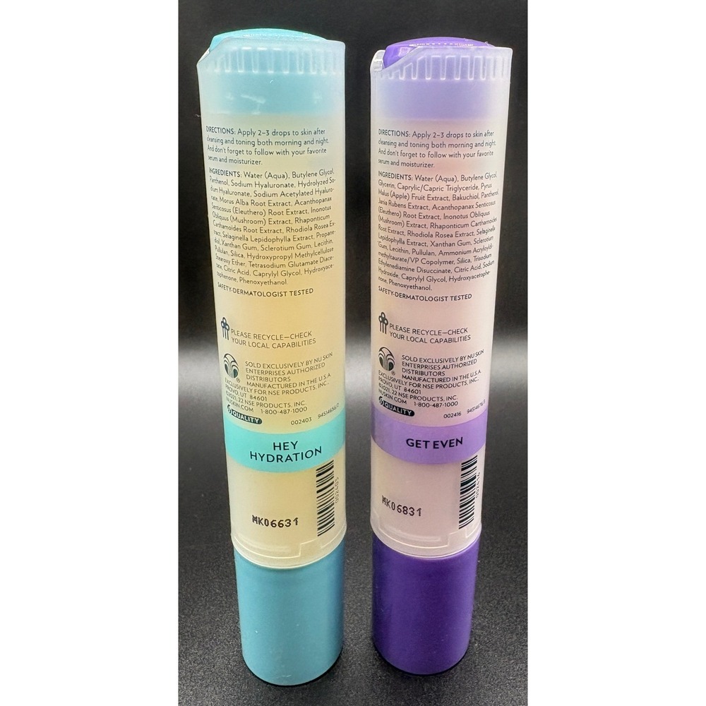 Nu Skin Nutricentials Pumps Hyaluronic Acid B5 and Bakuchiol 30mL Set of 2 - Picture 2 of 8
